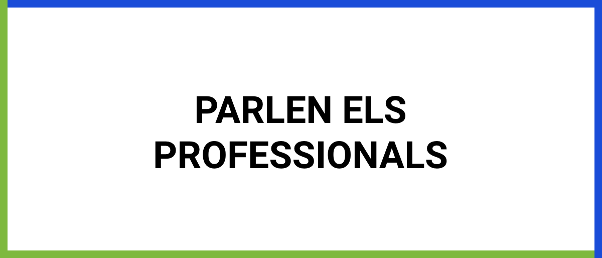parlen els professionals