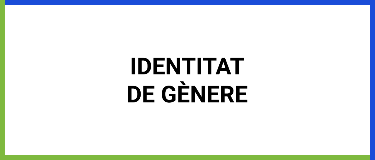 Identitat de gènere